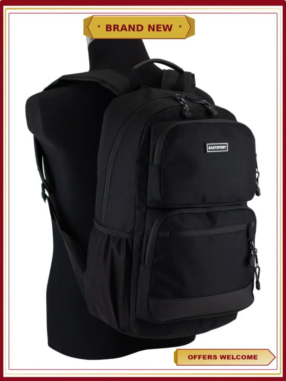 17 inch Aurora Core Backpack with Laptop Sleeve